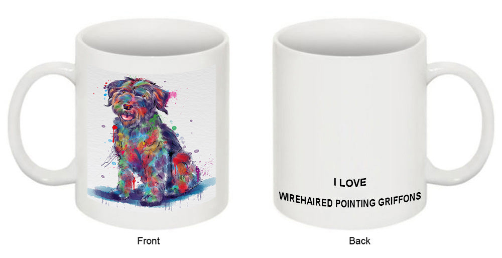 Watercolor Wirehaired Pointing Griffon Dog Coffee Mug MUG52971