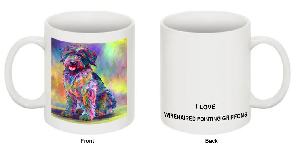 Paradise Wave Wirehaired Pointing Griffon Dog Coffee Mug MUG52929