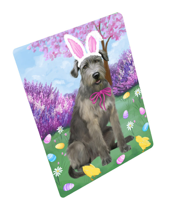 Easter holiday Wolfhound Dog Cutting Board - For Kitchen - Scratch & Stain Resistant - Designed To Stay In Place - Easy To Clean By Hand - Perfect for Chopping Meats, Vegetables, CA83664