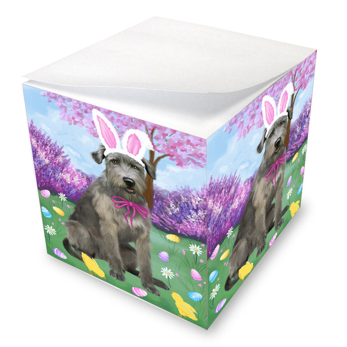 Easter holiday Wolfhound Dog Note Cube NOC-DOTD-A57636