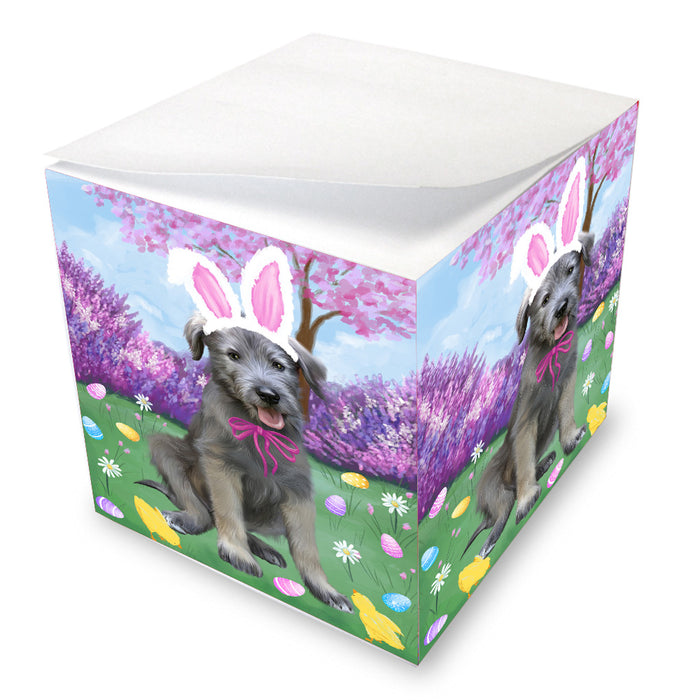 Easter holiday Wolfhound Dog Note Cube NOC-DOTD-A57637