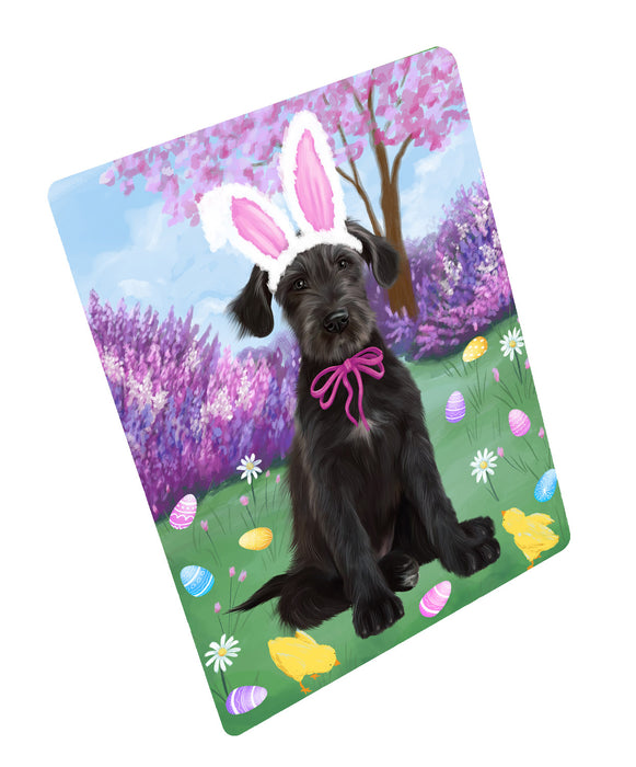 Easter holiday Wolfhound Dog Cutting Board - For Kitchen - Scratch & Stain Resistant - Designed To Stay In Place - Easy To Clean By Hand - Perfect for Chopping Meats, Vegetables, CA83668