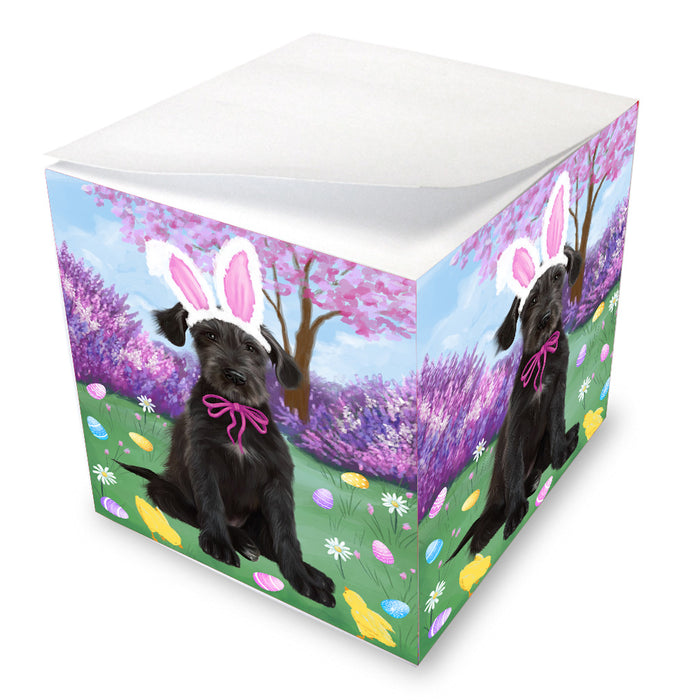 Easter holiday Wolfhound Dog Note Cube NOC-DOTD-A57638