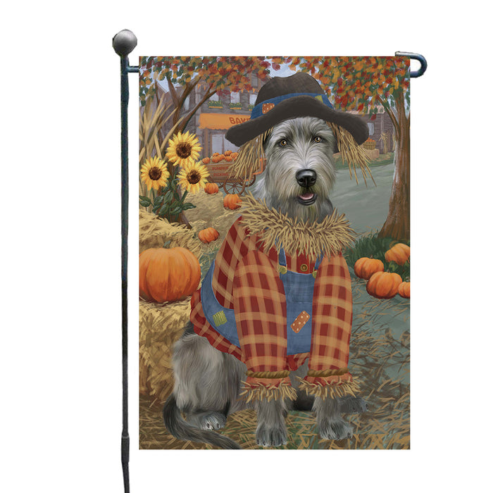 Halloween 'Round Town Wolfhound Dog Garden Flags Outdoor Decor for Homes and Gardens Double Sided Garden Yard Spring Decorative Vertical Home Flags Garden Porch Lawn Flag for Decorations GFLG67852