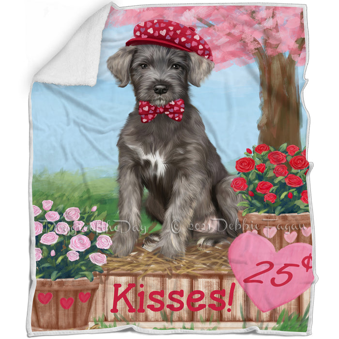 Rosie 25 Cent Kisse Wolfhound Dog Blanket BLNKT142393