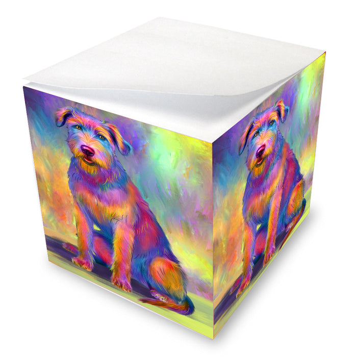 Paradise Wave Wolfhound Dog Note Cube NOC-DOTD-A57603