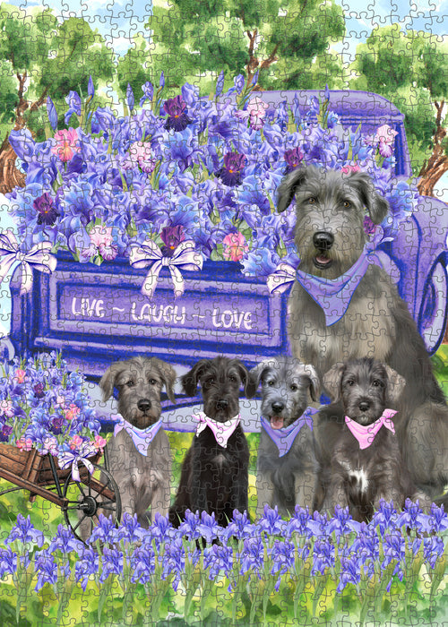 Wolfhound Jigsaw Puzzle for Adult, Interlocking Puzzles Games, Personalized, Explore a Variety of Designs, Custom, Dog Gift for Pet Lovers