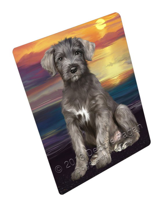 Sunset Wolfhound Dog Blanket BLNKT134940