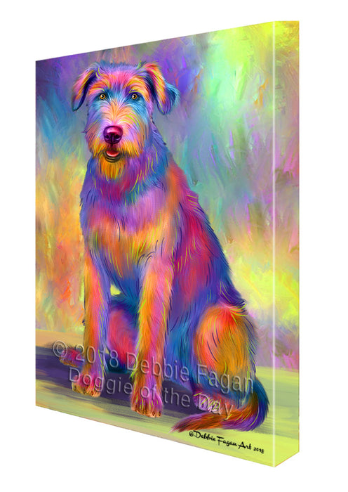 Paradise Wave Wolfhound Dog Canvas Print Wall Art Décor CVS132938