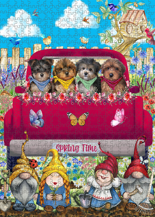 Yorkipoo Jigsaw Puzzle: Explore a Variety of Personalized Designs, Interlocking Puzzles Games for Adult, Custom, Dog Lover's Gifts