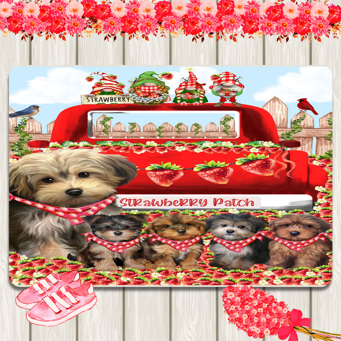 Yorkipoo Area Rug and Runner: Explore a Variety of Designs, Personalized, Custom, Halloween Indoor Floor Carpet Rugs for Home and Living Room, Pet Gift for Dog Lovers