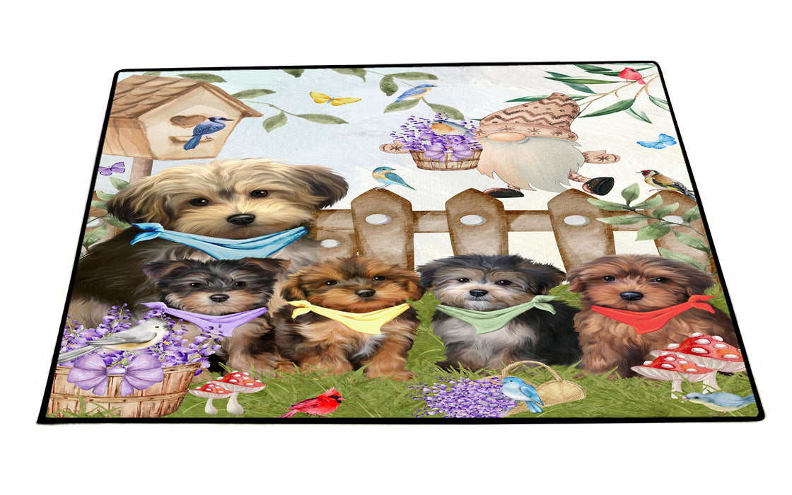 Yorkipoo Floor Mat and Door Mats, Explore a Variety of Designs, Personalized, Anti-Slip Welcome Mat for Outdoor and Indoor, Custom Gift for Dog Lovers