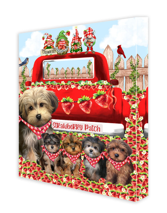 Yorkipoo Canvas: Explore a Variety of Custom Designs, Personalized, Digital Art Wall Painting, Ready to Hang Room Decor, Gift for Pet & Dog Lovers
