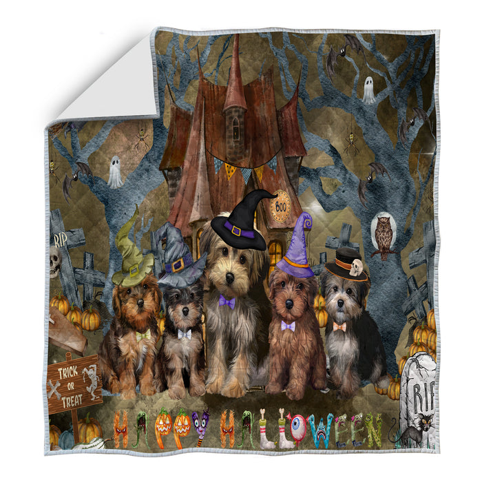 Yorkipoo Quilt: Explore a Variety of Custom Designs, Personalized, Bedding Coverlet Quilted, Gift for Dog and Pet Lovers