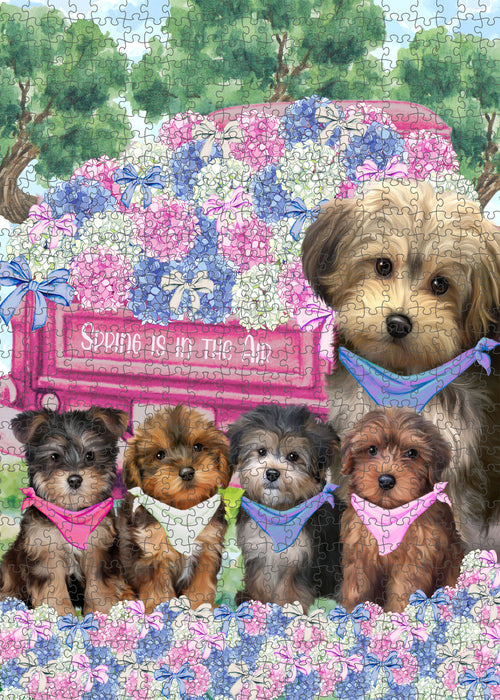 Yorkipoo Jigsaw Puzzle: Explore a Variety of Personalized Designs, Interlocking Puzzles Games for Adult, Custom, Dog Lover's Gifts
