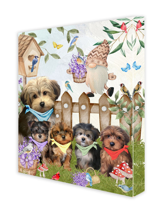 Yorkipoo Canvas: Explore a Variety of Designs, Digital Art Wall Painting, Personalized, Custom, Ready to Hang Room Decoration, Gift for Pet & Dog Lovers