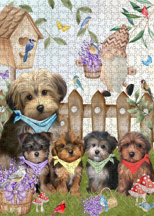 Yorkipoo Jigsaw Puzzle: Explore a Variety of Designs, Interlocking Halloween Puzzles for Adult, Custom, Personalized, Pet Gift for Dog Lovers