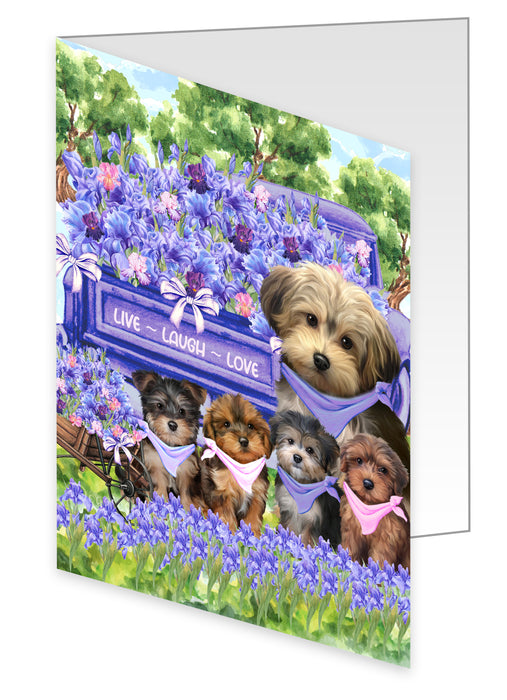 Yorkipoo Greeting Cards & Note Cards: Explore a Variety of Designs, Custom, Personalized, Invitation Card with Envelopes, Gift for Dog and Pet Lovers