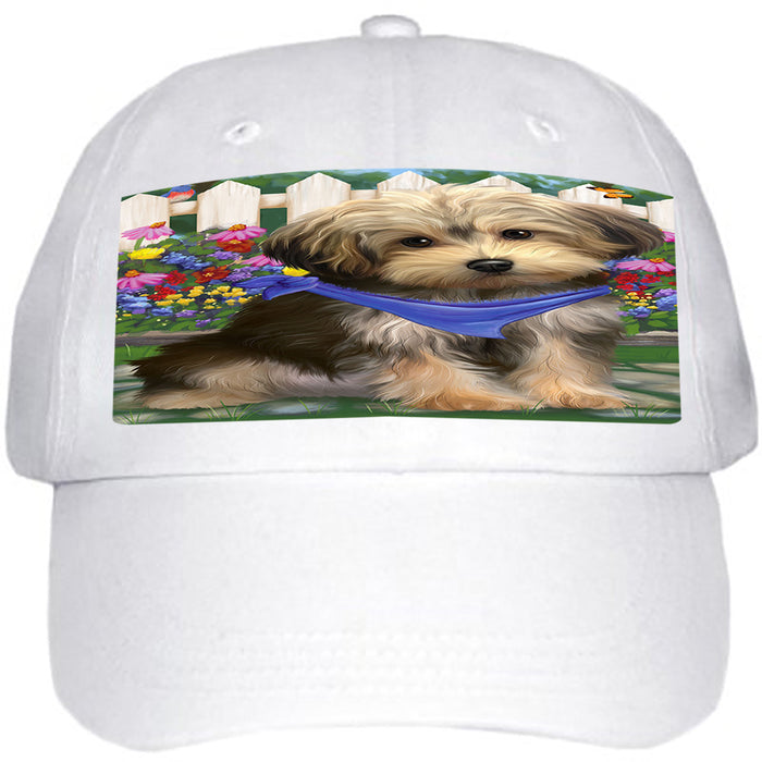 Spring Floral Yorkipoo Dog Ball Hat Cap HAT59844