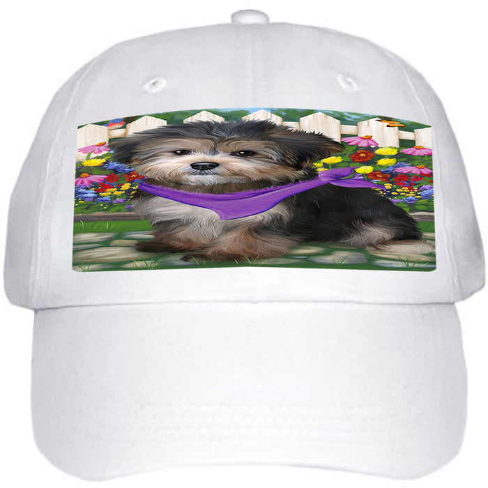 Spring Floral Yorkipoo Dog Ball Hat Cap HAT59847