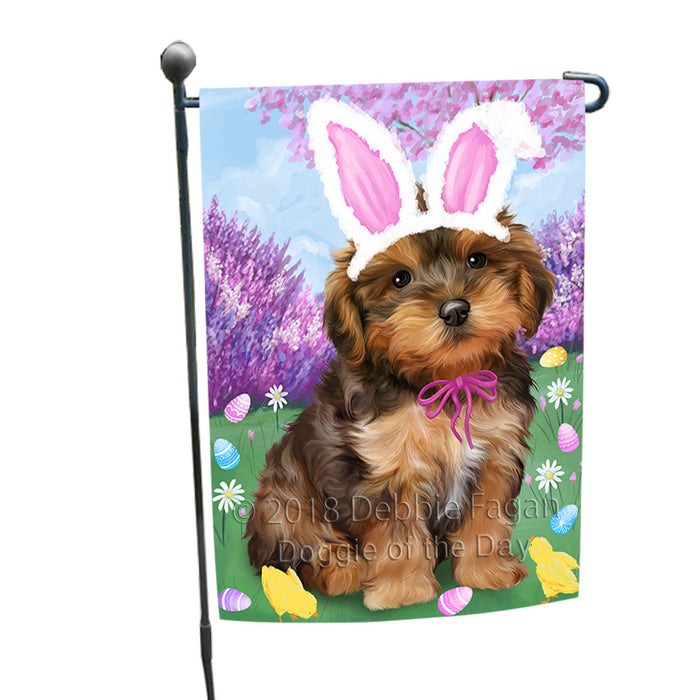 Yorkipoo Dog Easter Holiday Garden Flag GFLG57067