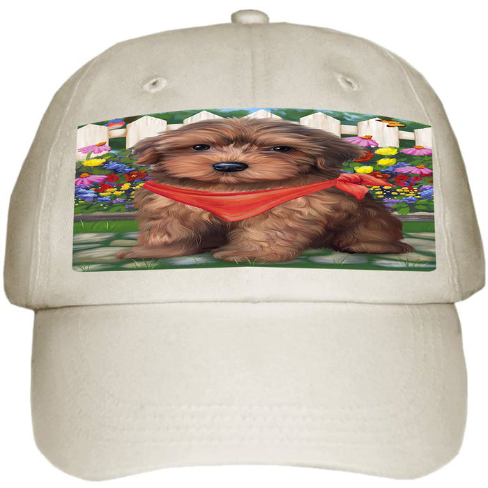 Spring Floral Yorkipoo Dog Ball Hat Cap HAT59850