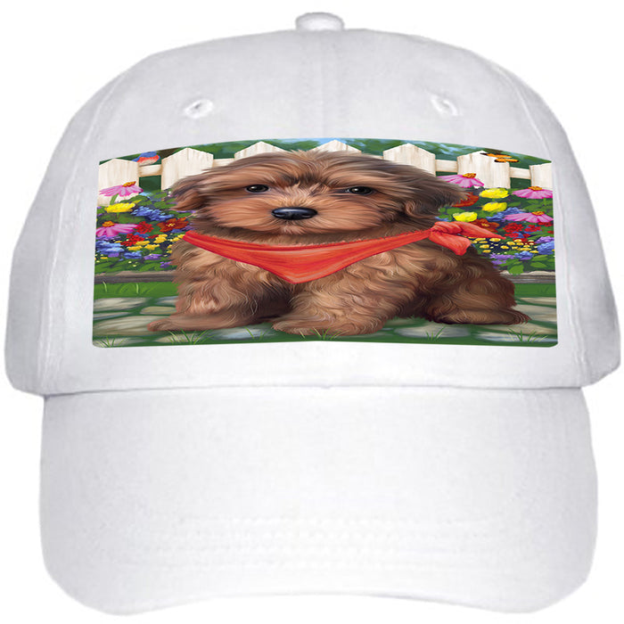 Spring Floral Yorkipoo Dog Ball Hat Cap HAT59850
