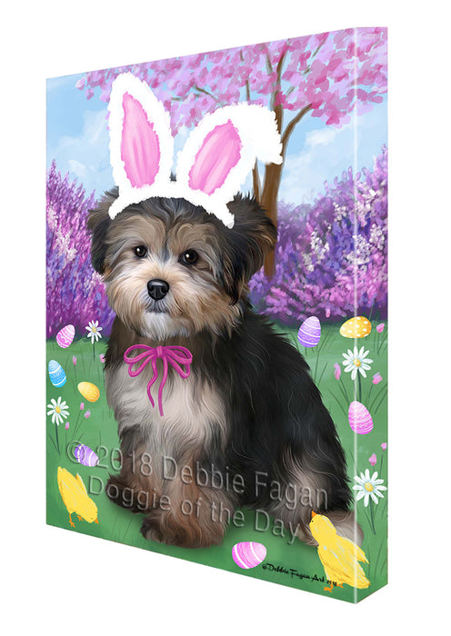 Yorkipoo Dog Easter Holiday Canvas Wall Art CVS60519