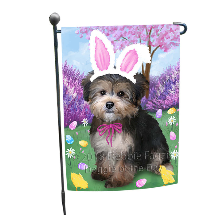 Yorkipoo Dog Easter Holiday Garden Flag GFLG57068