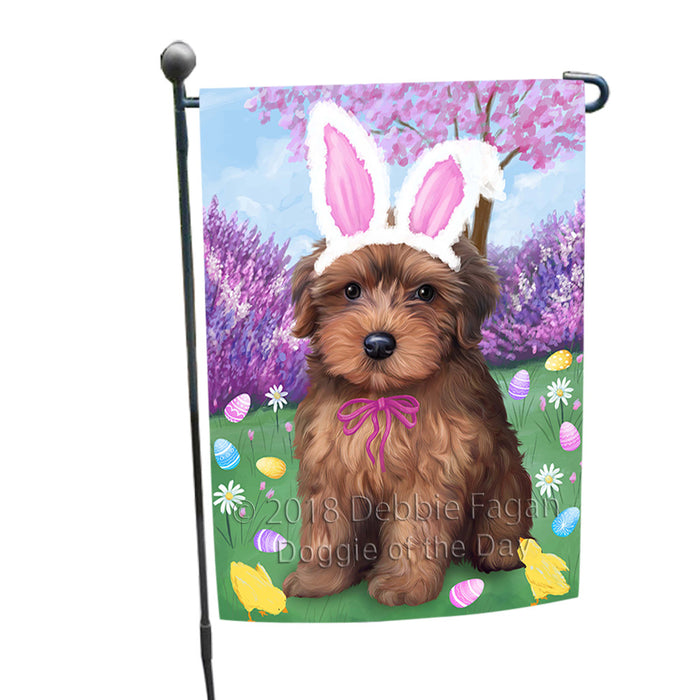 Yorkipoo Dog Easter Holiday Garden Flag GFLG57069