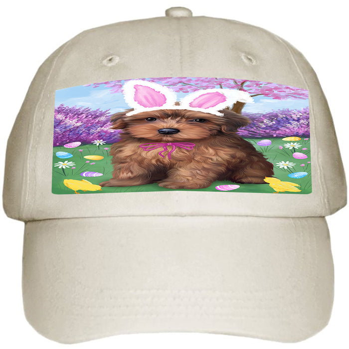 Yorkipoo Dog Easter Holiday Ball Hat Cap HAT51636
