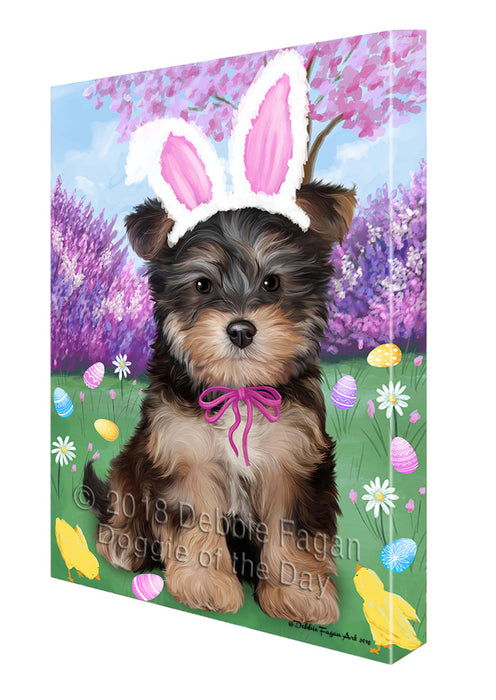 Yorkipoo Dog Easter Holiday Canvas Wall Art CVS60537