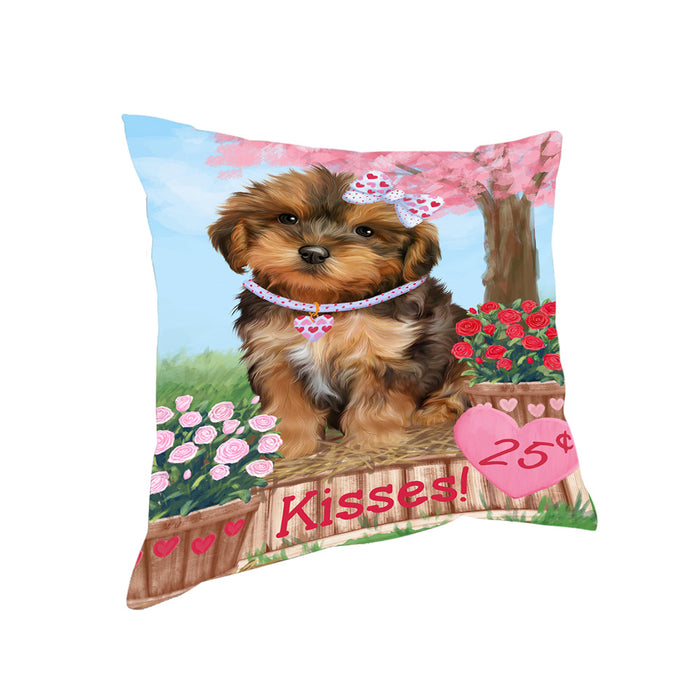 Rosie 25 Cent Kisses Yorkipoo Dog Pillow PIL79376