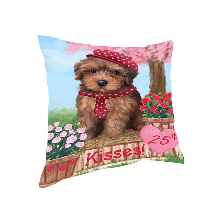 Rosie 25 Cent Kisses Yorkipoo Dog Pillow PIL79380