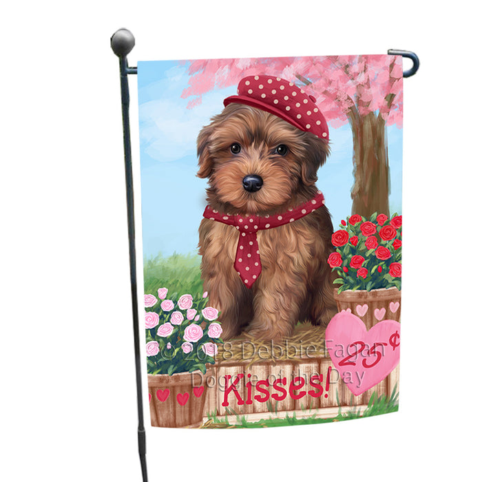 Rosie 25 Cent Kisses Yorkipoo Dog Garden Flag GFLG56820