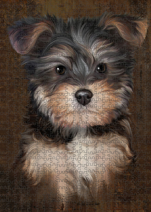 Rustic Yorkipoo Dog Puzzle  PUZL85192