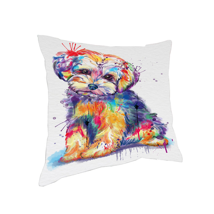 Watercolor Yorkipoo Dog Pillow PIL83352
