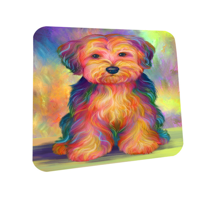 Paradise Wave Yorkipoo Dog Coasters Set of 4 CST56045