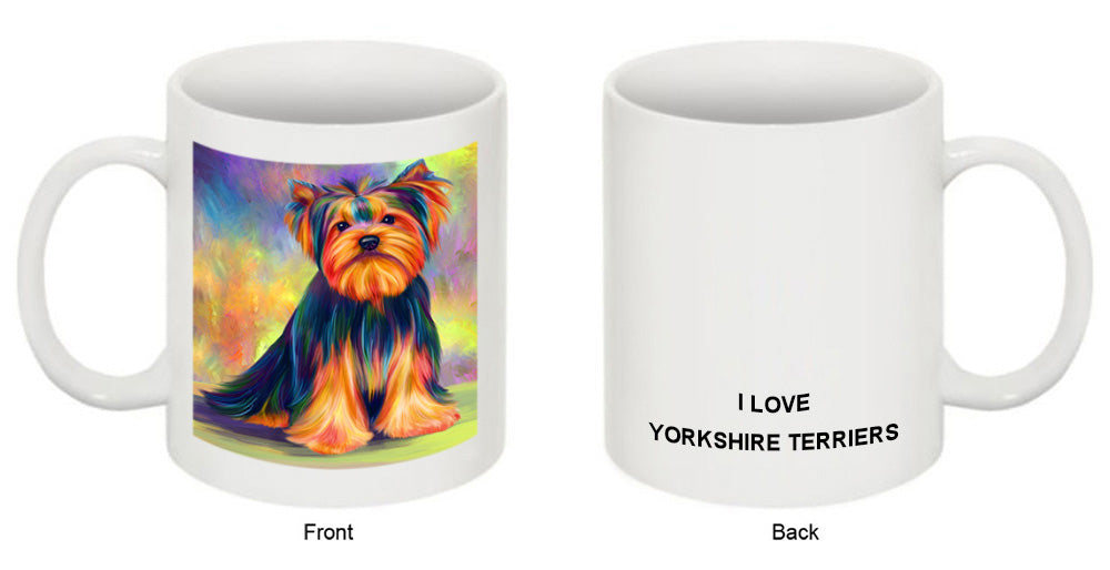 Paradise Wave Yorkshire Terrier Dog Coffee Mug MUG51486