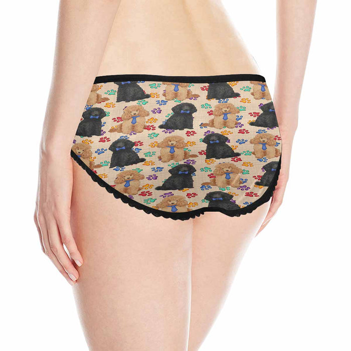 Poodle Dogs Blue  Women&#039;s All Over Print Classic Briefs