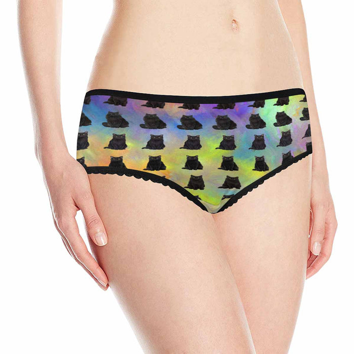 Black Cats  Women&#039;s All Over Print Classic Briefs