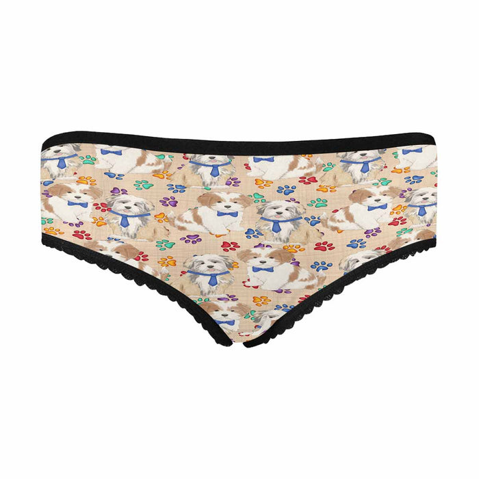 Lhasa Apso Dogs Blue  Women&#039;s All Over Print Classic Briefs