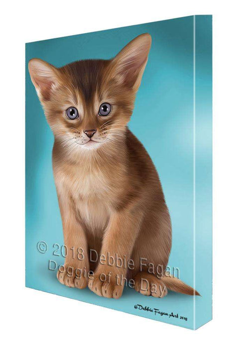 Abyssinian Cat Canvas Print Wall Art Décor CVS110492