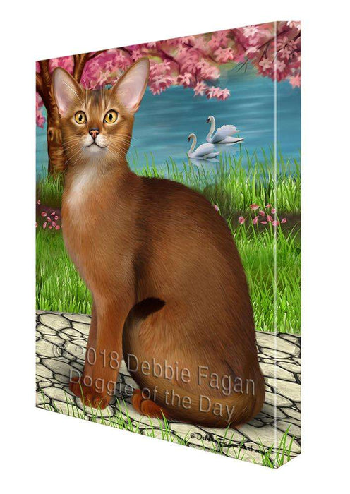 Abyssinian Cat Canvas Print Wall Art Décor CVS110501