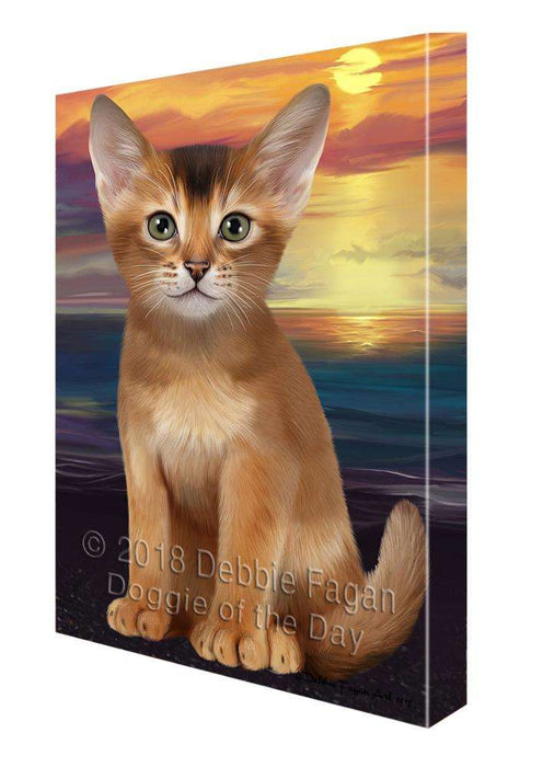 Abyssinian Cat Canvas Print Wall Art Décor CVS110519