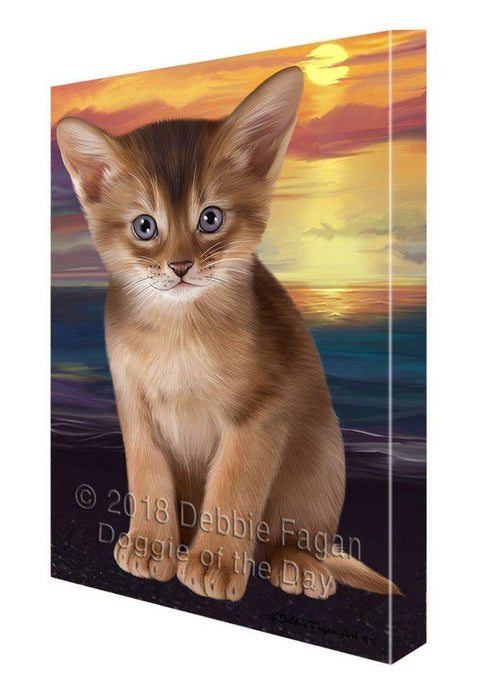 Abyssinian Cat Canvas Print Wall Art Décor CVS110528