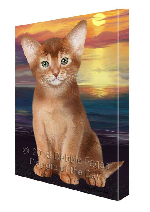 Abyssinian Cat Canvas Print Wall Art Décor CVS110537