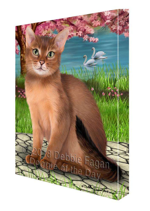 Abyssinian Cat Canvas Print Wall Art Décor CVS92564