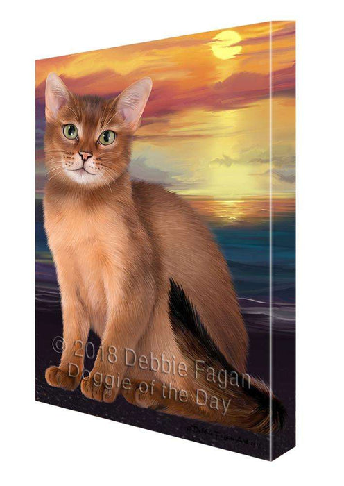 Abyssinian Cat Canvas Print Wall Art Décor CVS92663