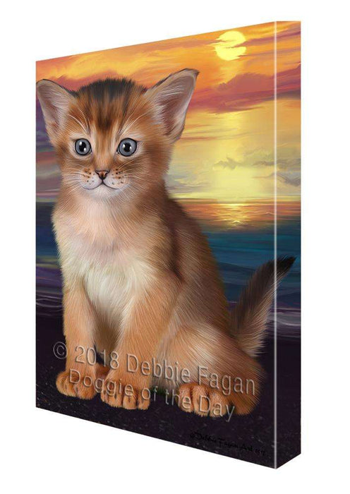 Abyssinian Cat Canvas Print Wall Art Décor CVS92672